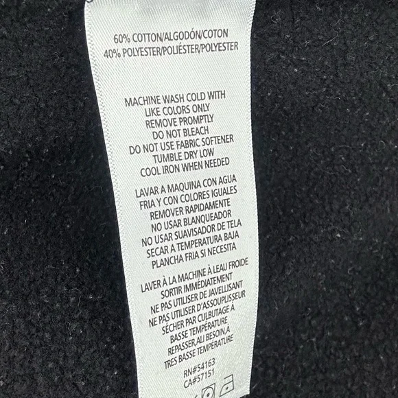 Calvin Klein Logo Performance Crop Top Sweatshirt - Picture 5 of 6